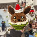 Brown cupcake